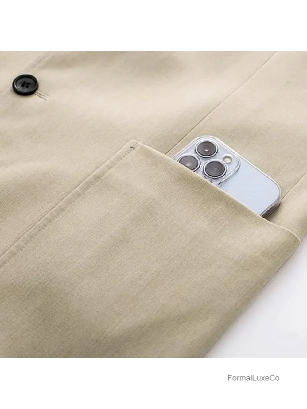 Men's Lightweight Slim Fit Blazer Sport Coat 2 Button Casual Suit Jacket